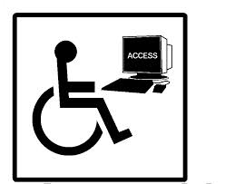 Clip Art Of Accessible Computer