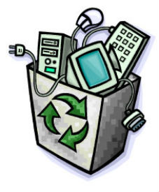 Recycled Computer Clip Art